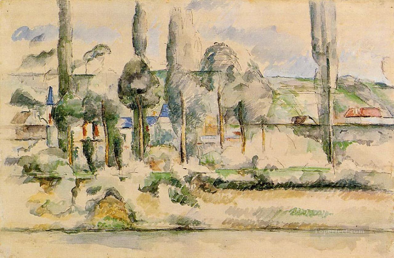 Chateau de Madan Paul Cezanne Oil Paintings